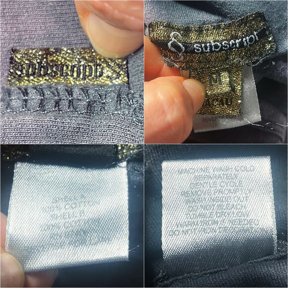 SUBSCRIPT 100% Cotton Y2K Reversible Hoodie Sword Embroidered Size Men's M - Picture 8 of 8